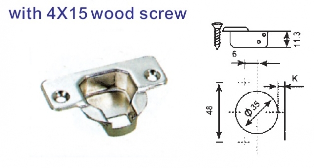 4X15 Wood Screw 1