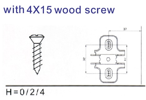 4X15 Wood Screw 1