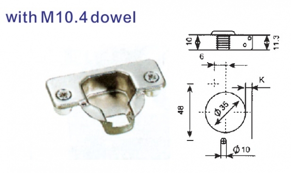 M10.4 Dowel